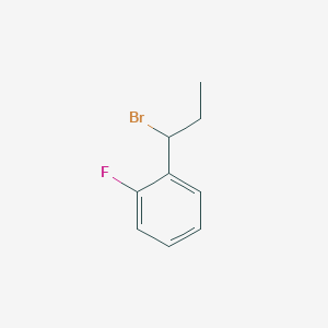 molecular formula C9H10BrF B1288745 1-(1-Bromopropyl)-2-fluorobenzene 