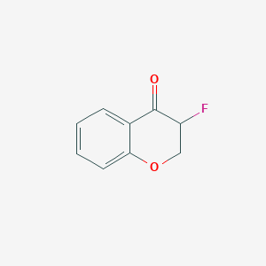 molecular formula C9H7FO2 B1288752 3-Fluorochroman-4-one CAS No. 507477-14-7