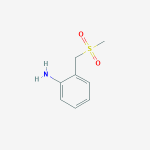 B1288756 2-(Methanesulfonylmethyl)aniline CAS No. 25195-69-1