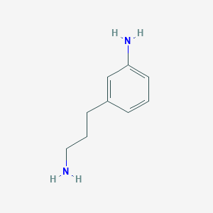molecular formula C9H14N2 B1288760 3-(3-Aminopropyl)aniline CAS No. 332363-16-3