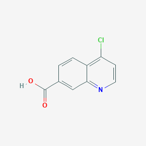 molecular formula C10H6ClNO2 B1288790 4-氯喹啉-7-羧酸 CAS No. 49713-58-8