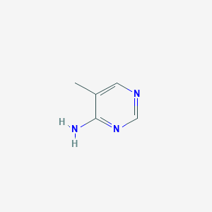 molecular formula C5H7N3 B1288805 4-氨基-5-甲基嘧啶 CAS No. 22433-68-7