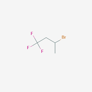 molecular formula C4H6BrF3 B1288815 2-Bromo-4,4,4-trifluorobutane CAS No. 406-47-3