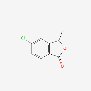 molecular formula C9H7ClO2 B12888174 5-chloro-3-methylisobenzofuran-1(3H)-one CAS No. 60253-34-1