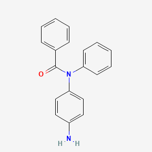 molecular formula C19H16N2O B1288819 N-(4-aminophenyl)-N-phenylbenzamide CAS No. 73333-83-2