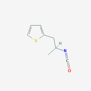 2-(2-Isocyanatopropyl)thiophene