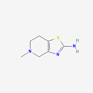 5-Methyl-4,5,6,7-tetrahydrothiazolo[4,5-c]pyridin-2-amine