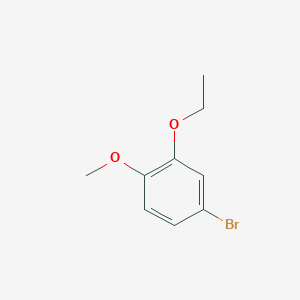 molecular formula C9H11BrO2 B1288837 4-溴-2-乙氧基-1-甲氧基苯 CAS No. 52849-52-2