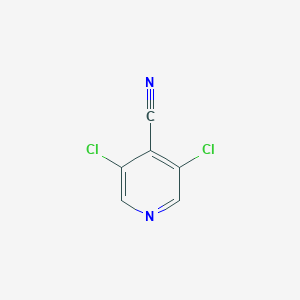 B128884 3,5-Dichloro-4-pyridinecarbonitrile CAS No. 153463-65-1
