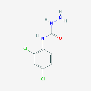 molecular formula C7H7Cl2N3O B1288849 N-(2,4-dichlorophenyl)hydrazinecarboxamide CAS No. 732223-04-0