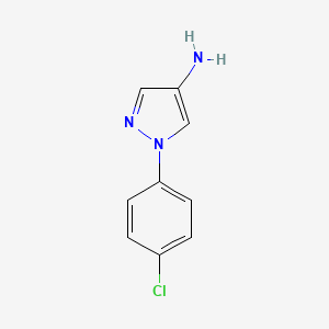 1-(4-chlorophenyl)-1H-pyrazol-4-amine