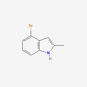 molecular formula C9H8BrN B1288853 4-Bromo-2-methyl-1H-indole CAS No. 6127-18-0