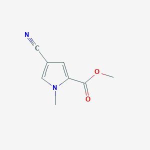 Methyl 4-cyano-1-methyl-1H-pyrrole-2-carboxylate