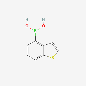 molecular formula C8H7BO2S B1288873 (1-Benzothiophen-4-yl)boronic acid CAS No. 177735-30-7