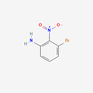 molecular formula C6H5BrN2O2 B1288878 3-Bromo-2-nitroaniline CAS No. 7138-15-0