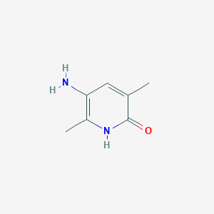 molecular formula C7H10N2O B1288879 5-氨基-3,6-二甲基吡啶-2-醇 CAS No. 57179-95-0