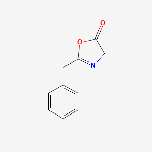 molecular formula C10H9NO2 B12888901 2-benzyloxazol-5(4H)-one CAS No. 1078-60-0
