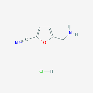 5-(Aminomethyl)furan-2-carbonitrile hydrochloride