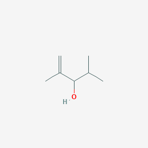 molecular formula C7H14O B012889 2,4-二甲基-1-戊烯-3-醇 CAS No. 19781-54-5