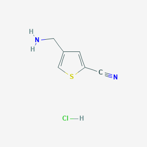 4-(Aminomethyl)thiophene-2-carbonitrile hydrochloride