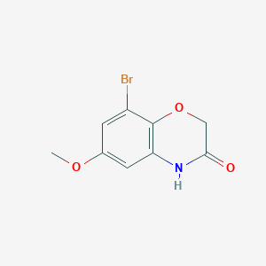 8-bromo-6-methoxy-2H-1,4-benzoxazin-3(4H)-one