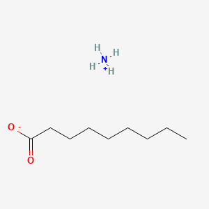 molecular formula C9H21NO2 B1288919 Ammonium nonanoate CAS No. 63718-65-0