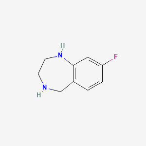 8-Fluoro-2,3,4,5-tetrahydro-1H-benzo[e][1,4]diazepine
