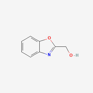 molecular formula C8H7NO2 B1288940 Benzo[d]oxazol-2-ylmethanol CAS No. 77186-95-9