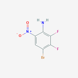 4-Bromo-2,3-difluoro-6-nitroaniline