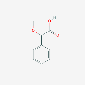 molecular formula C9H10O3 B128895 (R)-(-)-alpha-Methoxyphenylacetic acid CAS No. 3966-32-3