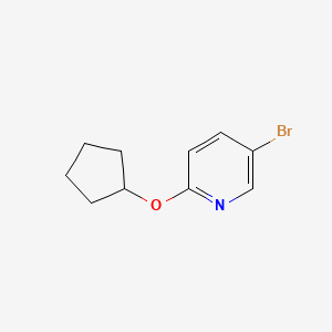5-Bromo-2-(cyclopentyloxy)pyridine
