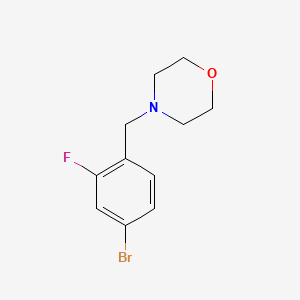 4-(4-Bromo-2-fluorobenzyl)morpholine