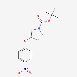 Tert-butyl 3-(4-nitrophenoxy)pyrrolidine-1-carboxylate