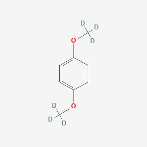 molecular formula C8H10O2 B128898 1,4-Dimethoxybenzene-D6 CAS No. 24658-26-2