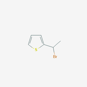 molecular formula C6H7BrS B1288982 2-(1-bromoethyl)thiophene 