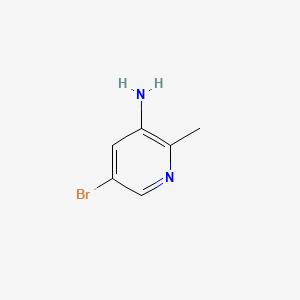 molecular formula C6H7BrN2 B1289001 5-Bromo-2-methylpyridin-3-amine CAS No. 914358-73-9