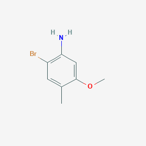molecular formula C8H10BrNO B1289004 2-Bromo-5-methoxy-4-methylaniline CAS No. 532440-88-3