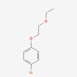 molecular formula C10H13BrO2 B1289039 1-Bromo-4-(2-ethoxyethoxy)benzene CAS No. 39255-20-4