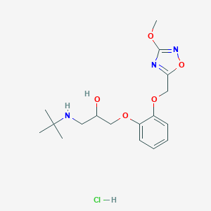 molecular formula C17H26ClN3O5 B128904 Proxodolol CAS No. 158446-41-4