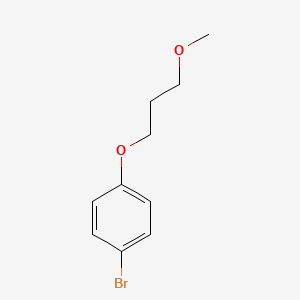 molecular formula C10H13BrO2 B1289040 1-溴-4-(3-甲氧基丙氧基)苯 CAS No. 279262-34-9