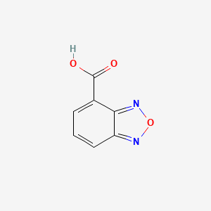 molecular formula C7H4N2O3 B1289057 Benzo[c][1,2,5]oxadiazole-4-carboxylic acid CAS No. 32863-21-1