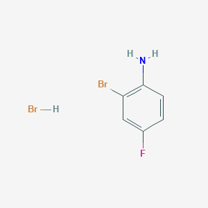 molecular formula C6H6Br2FN B128907 2-Bromo-4-fluoroaniline hydrobromide CAS No. 146062-89-7