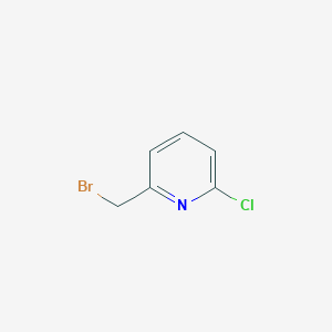 molecular formula C6H5BrClN B1289092 2-(溴甲基)-6-氯吡啶 CAS No. 63763-79-1