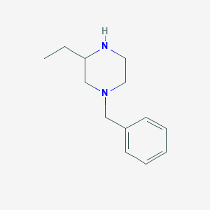molecular formula C13H20N2 B1289094 1-Benzyl-3-ethylpiperazine CAS No. 313657-25-9