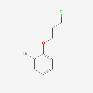 molecular formula C9H10BrClO B1289108 1-溴-2-(3-氯丙氧基)苯 CAS No. 64010-39-5