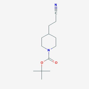 Tert-butyl 4-(2-cyanoethyl)piperidine-1-carboxylate