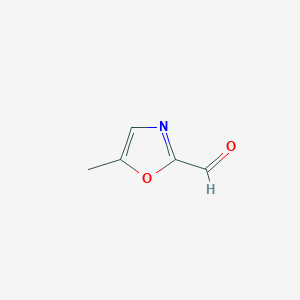 molecular formula C5H5NO2 B1289116 5-Methyl-1,3-oxazole-2-carbaldehyde CAS No. 1030585-89-7