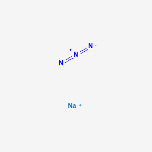 molecular formula NaN3<br>N3Na B128913 Sodium azide CAS No. 26628-22-8