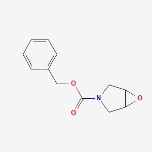 molecular formula C12H13NO3 B1289155 Benzyl 6-oxa-3-azabicyclo[3.1.0]hexane-3-carboxylate CAS No. 31865-25-5