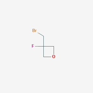 molecular formula C4H6BrFO B1289158 3-(Bromomethyl)-3-fluorooxetane CAS No. 865451-86-1